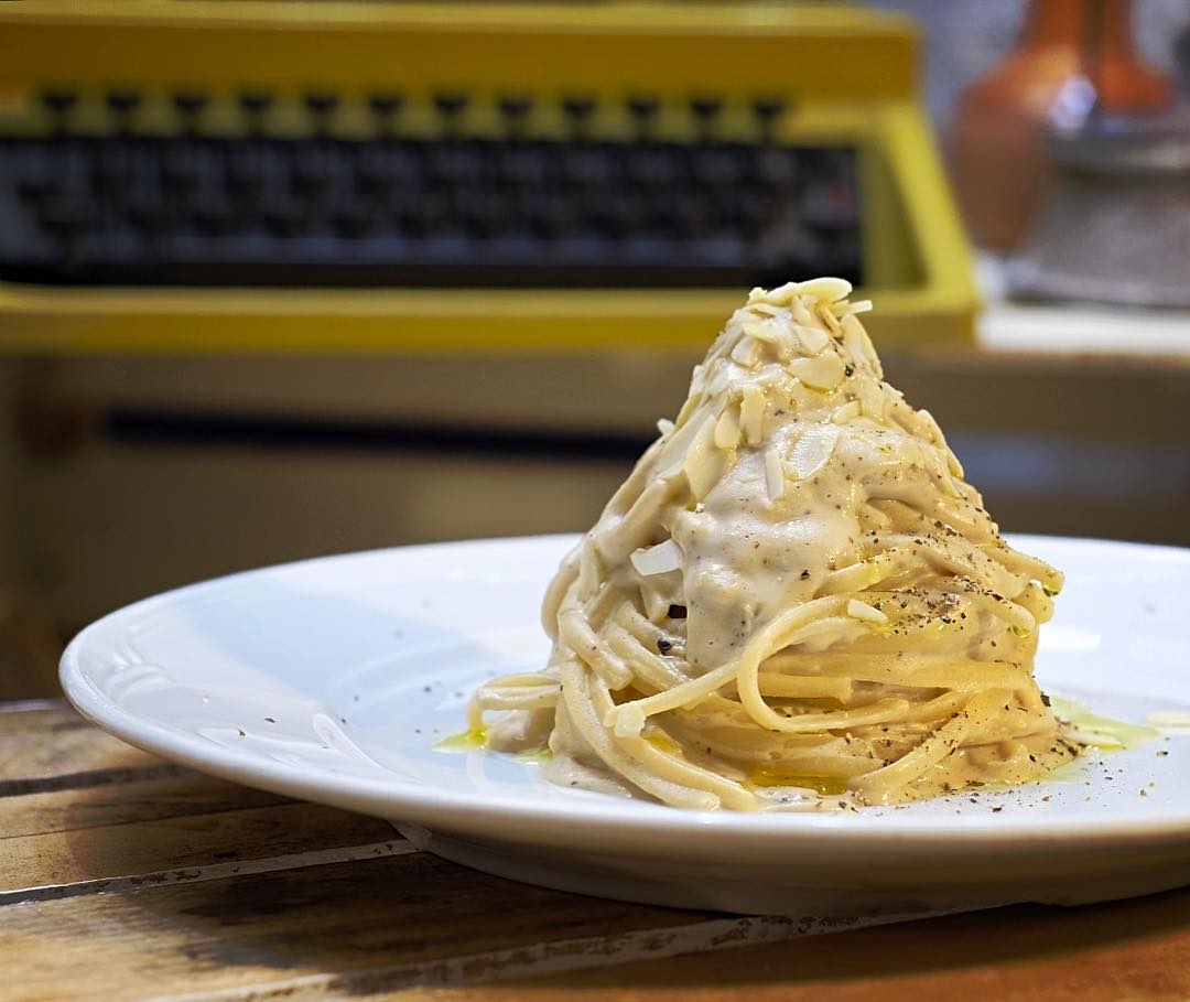 Un piatto vegan de La Casina di Alice