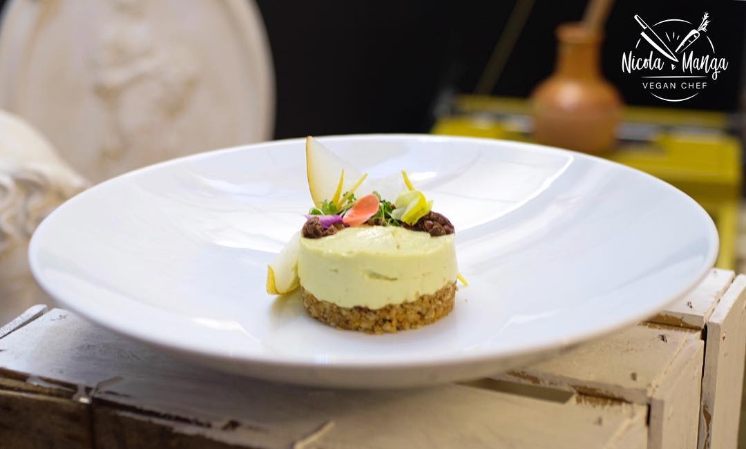 Un piatto vegan de La Casina di Alice