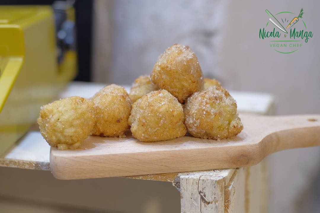 Un piatto vegan de La Casina di Alice